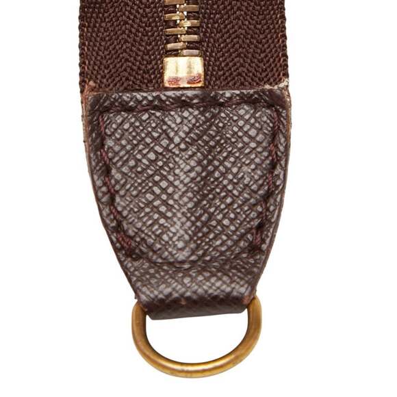 LOUIS VUITTON Authentic Brown Damier Leather Shoulder Bag - Picture 6 of 10